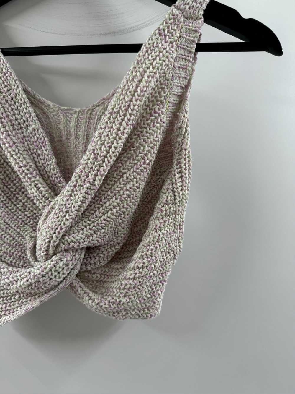 Lulus Twisted Back Knit Crop Tank Top – Women's Small - Picture 8 of 8